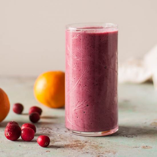 Cranberry Clementine Smoothie