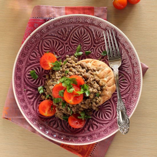 Indian Mince with Lentils