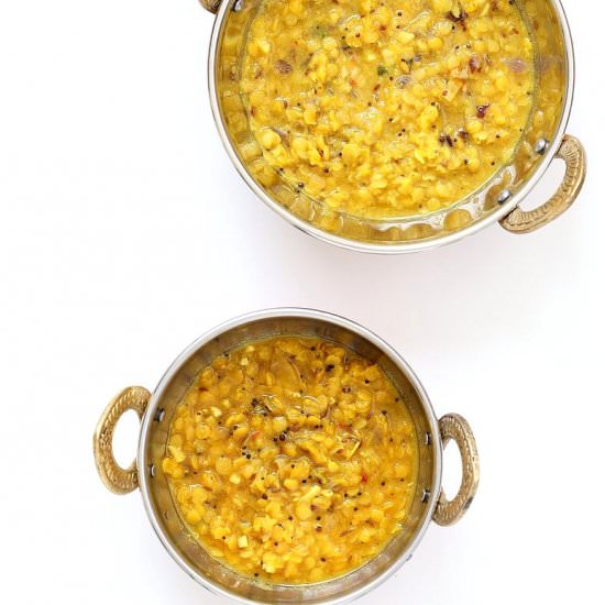 Oil-free Dal Tadka