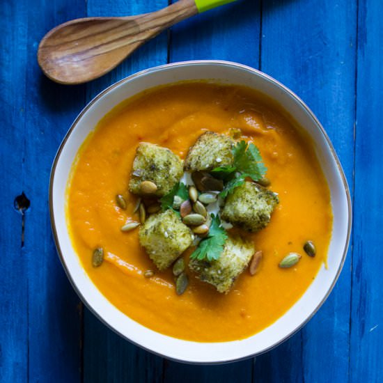 Carrot Harissa Soup