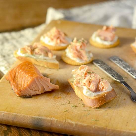 Smoked Salmon Crostini