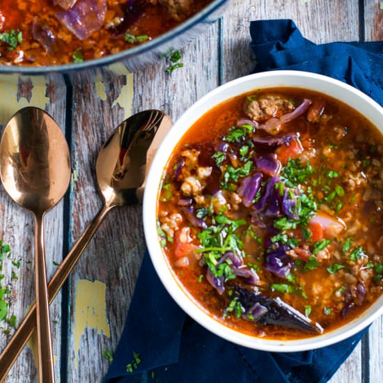 Cabbage Roll Soup