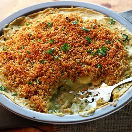Cheesy Potato & Broccoli Casserole