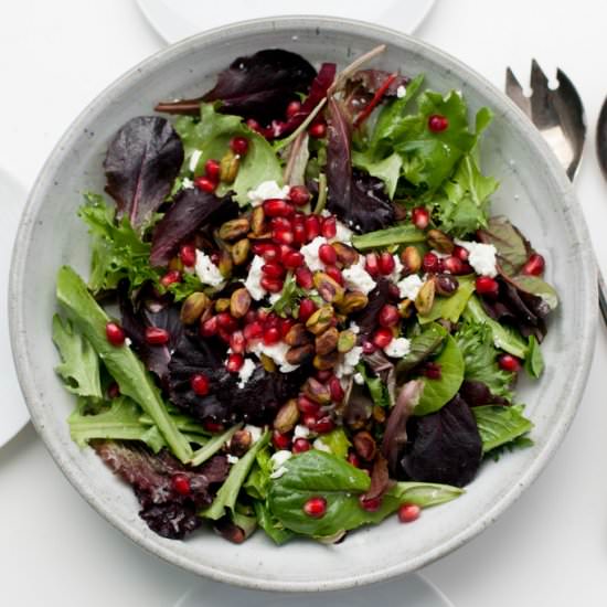 Pistachio and Pomegranate Salad
