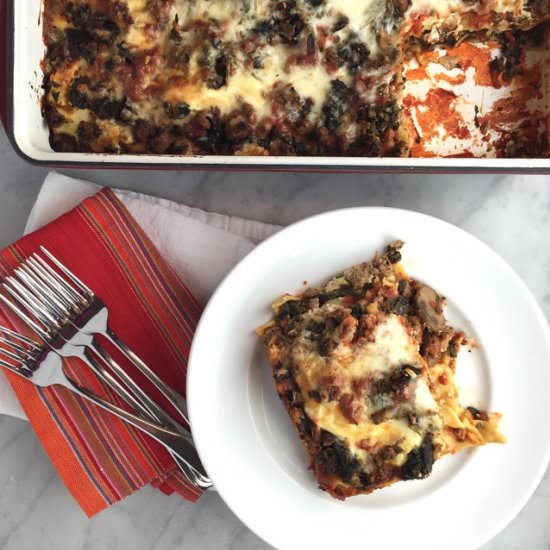 Low-Fat Lasagna