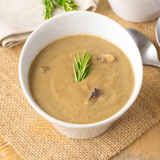 Vegan Mushroom Soup
