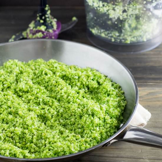 Broccoli Rice {Broccoli Couscous}