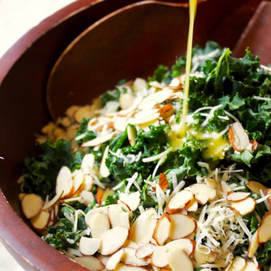 Kale Salad with Lemon Vinaigrette