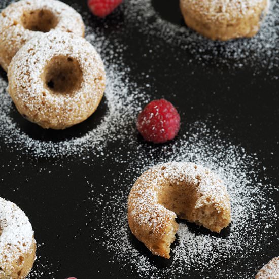 Chocolate Chip Baked Doughnuts