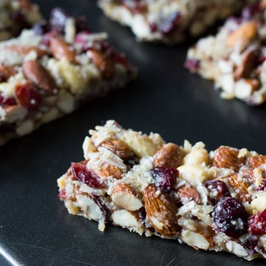 Cranberry Almond Bars
