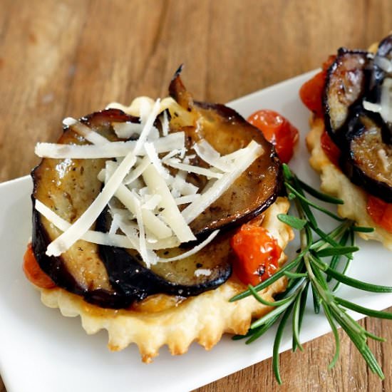 Eggplant Tart Tatin