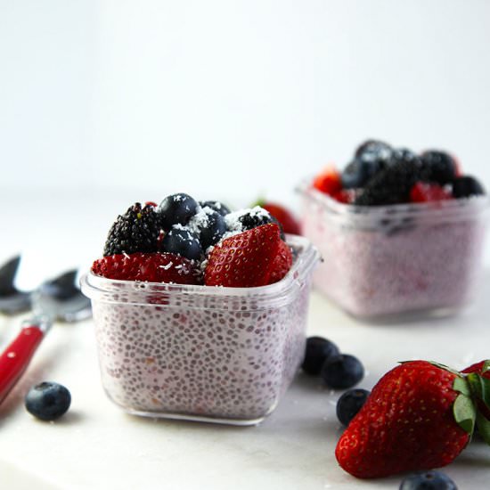 Coconut Chia Seed Pudding