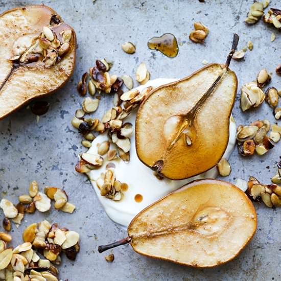 Maple Roasted Pears