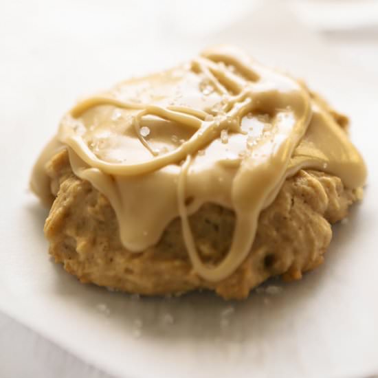 Salted Caramel Apple Cookies