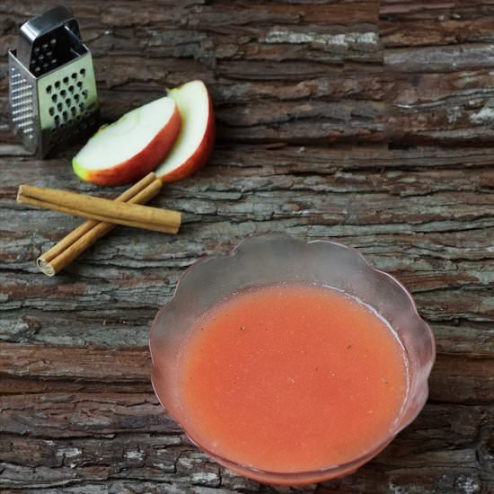 Pink Apple Butter, No Sugar Added