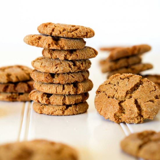 Bacon Fat Gingersnaps