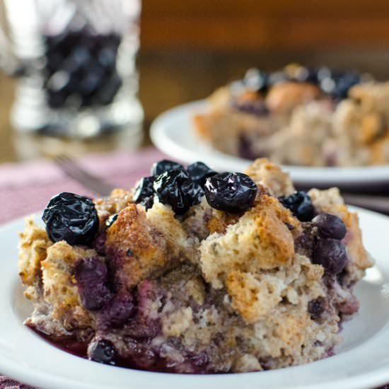 Blueberry Breakfast Casserole