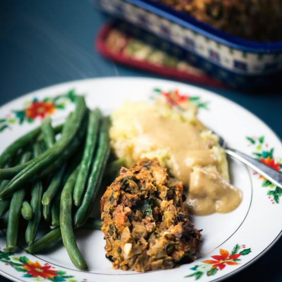 Wintry Lentil Loaf