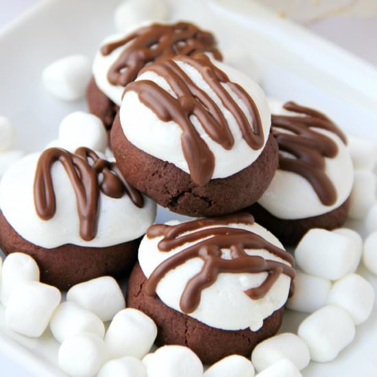 Marshmallow Brownie Bites