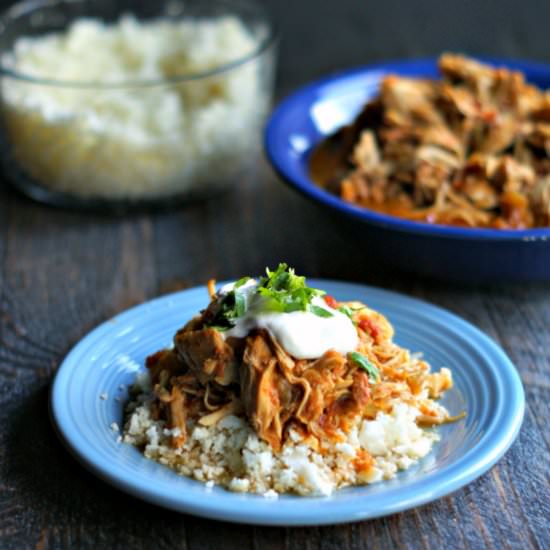 Slow Cooker Salsa Chicken