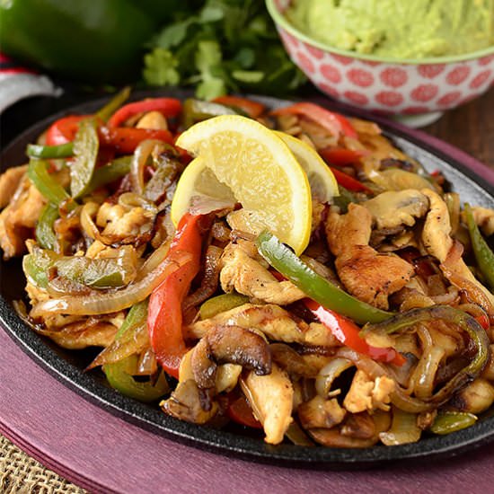 The BEST Chicken Fajitas
