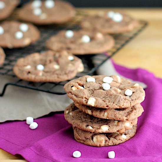 Hot Chocolate Cookies