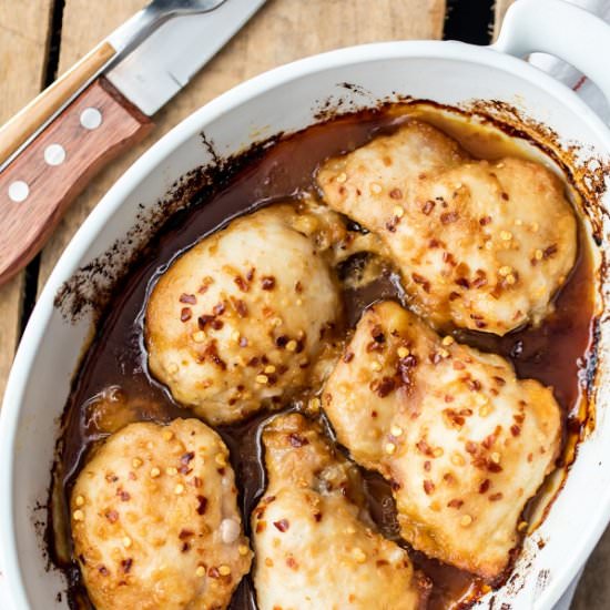 Honey Garlic Chicken