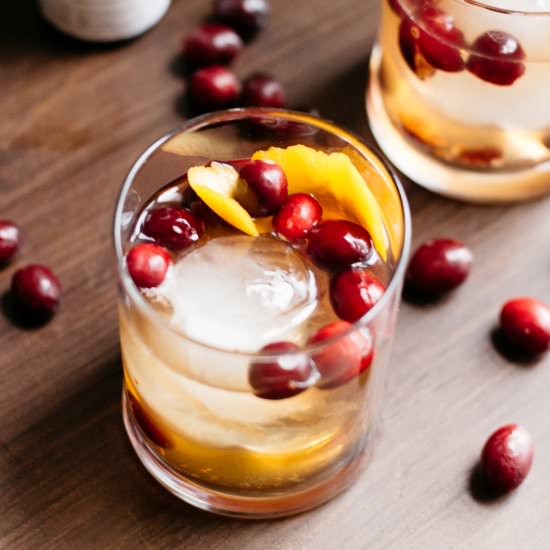 Cranberry Old Fashioned