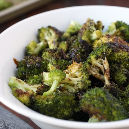 Roasted Balsamic Broccoli