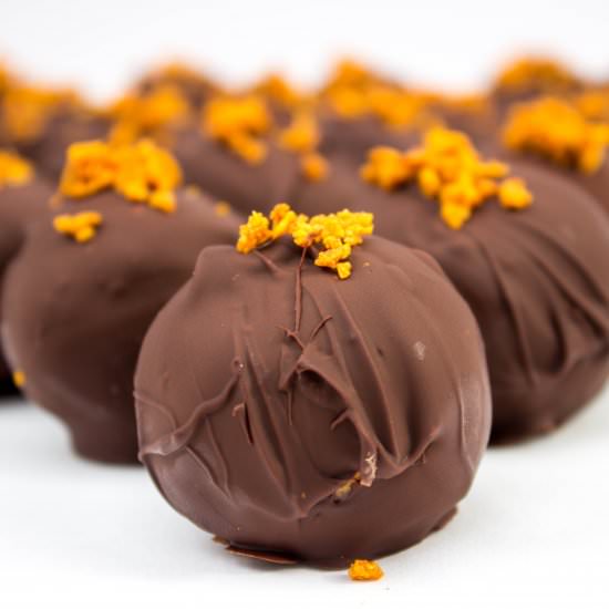 Spiced Sweet Potato Truffles