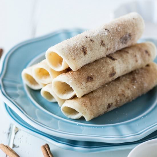 Cinnamon Tortilla Roll Ups