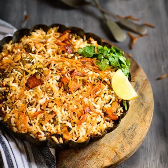 Paneer Methi Pilaf