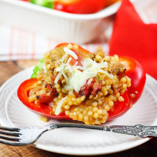 Couscous Stuffed Peppers