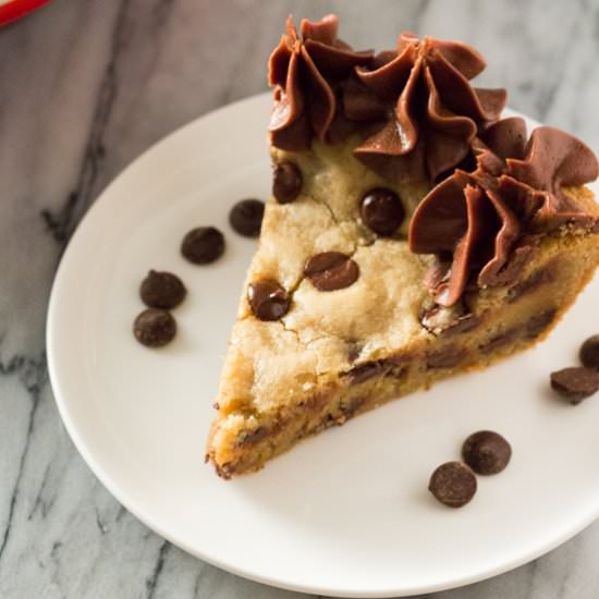 Chocolate Chip Cookie Cake