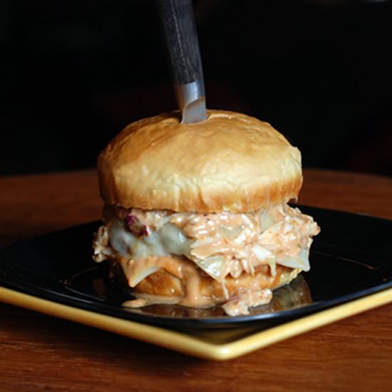 The Big Ben Slaw Swiss Burger