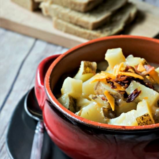 30 Minute Baked Potato Soup