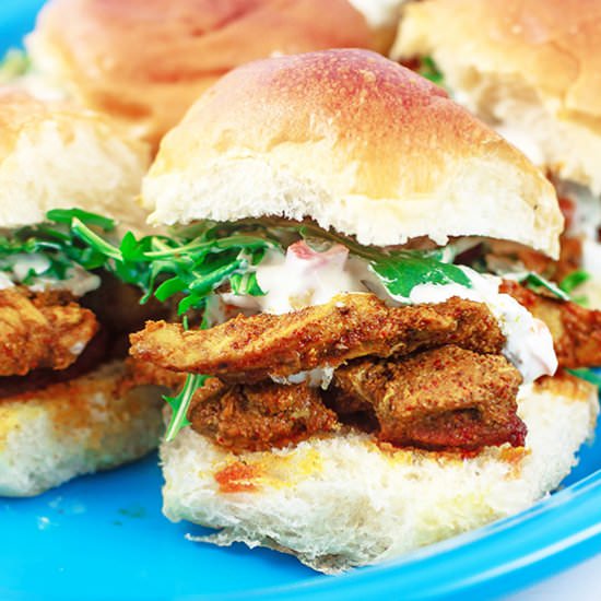 Chicken Shawarma Sliders