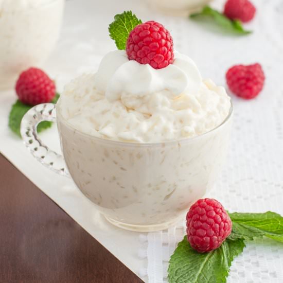 Creamy Rice Pudding