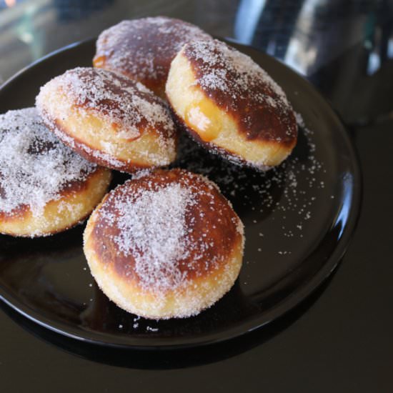 Salted Caramel Doughnuts