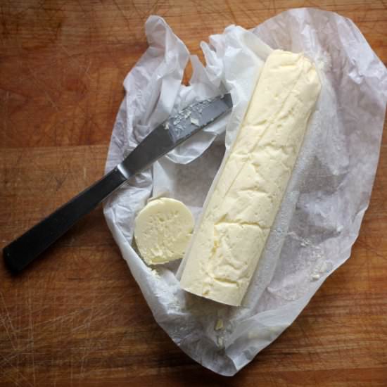 Homemade Cultured Butter