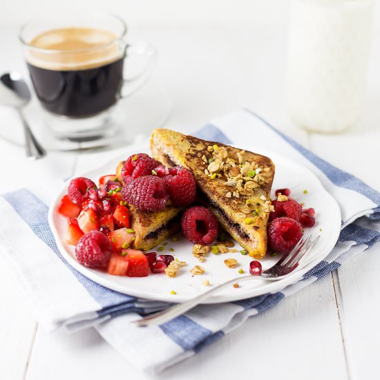 Buttermilk Chocolate French Toast