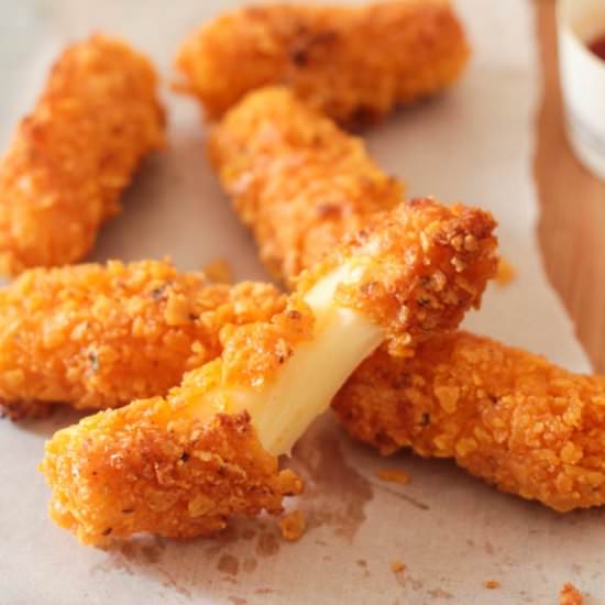 Doritos Crusted Cheese Sticks