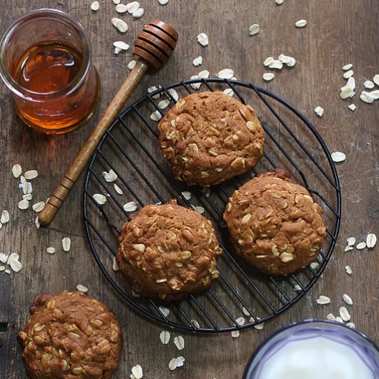 Oatmeal Honey Cookies