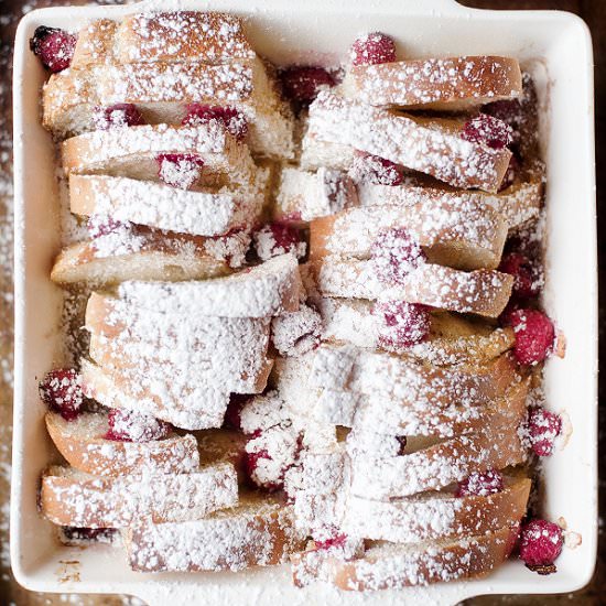 Raspberry Banana French Toast