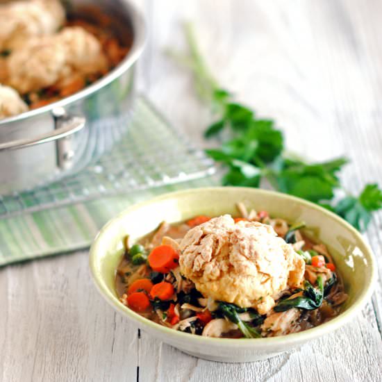 Skillet Chicken Pot Pie