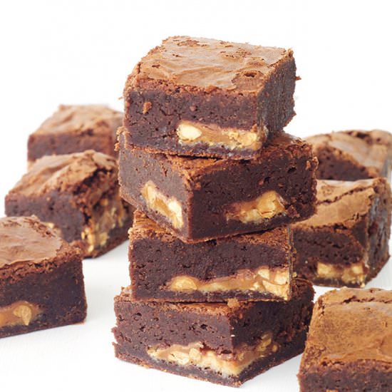 Snickers Chocolate Brownies