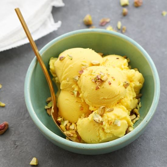 Saffron Ice Cream