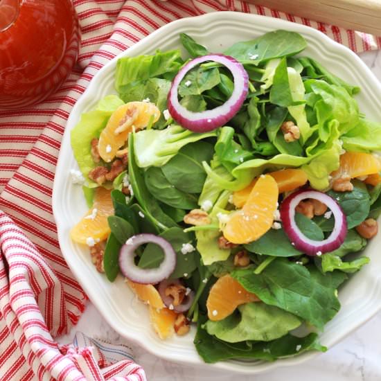 Orange Walnut Salad