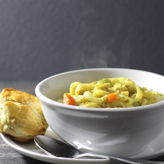 Rotisserie Chicken and Noodles