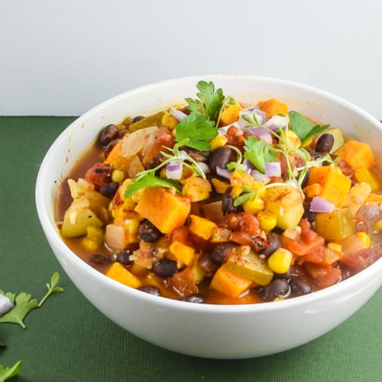 Sweet Potato Tortilla Soup